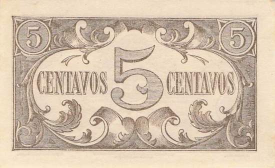 5 Centavos 5.4.1918